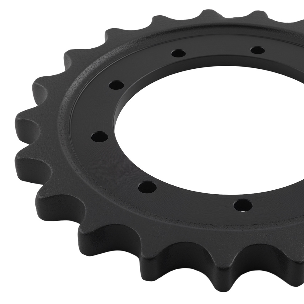 Drive Sprocket compatible for Kubota U25 U35 Excavator Black Steel 2039666 21T