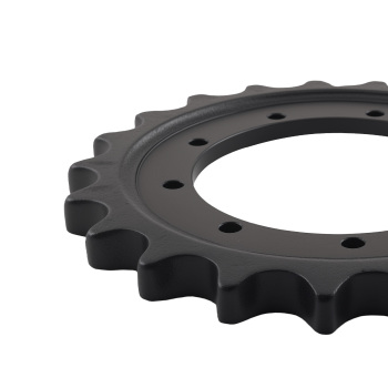 Drive Sprocket compatible for Kubota U25 U35 Excavator Black Steel 2039666 21T