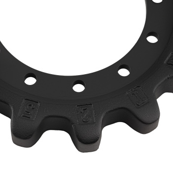 Drive Sprocket compatible for Caterpillar 239D 249D 259D 304-1870 12 Bolt 15 Teeth Black