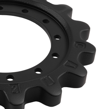 Drive Sprocket compatible for Caterpillar 239D 249D 259D 304-1870 12 Bolt 15 Teeth Black