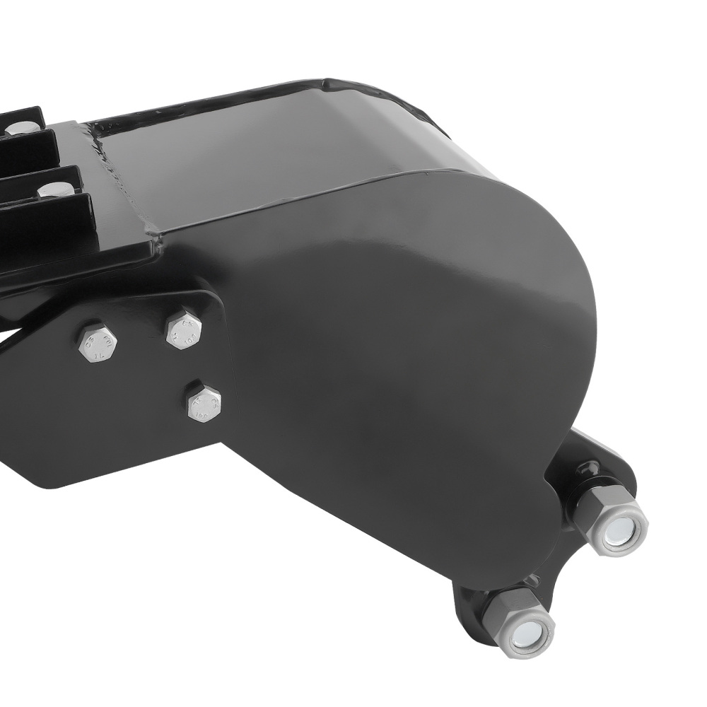 Narrow Bucket Accessory 2-teeth For Typhon compatible for Mini-excavators Direct Replacement