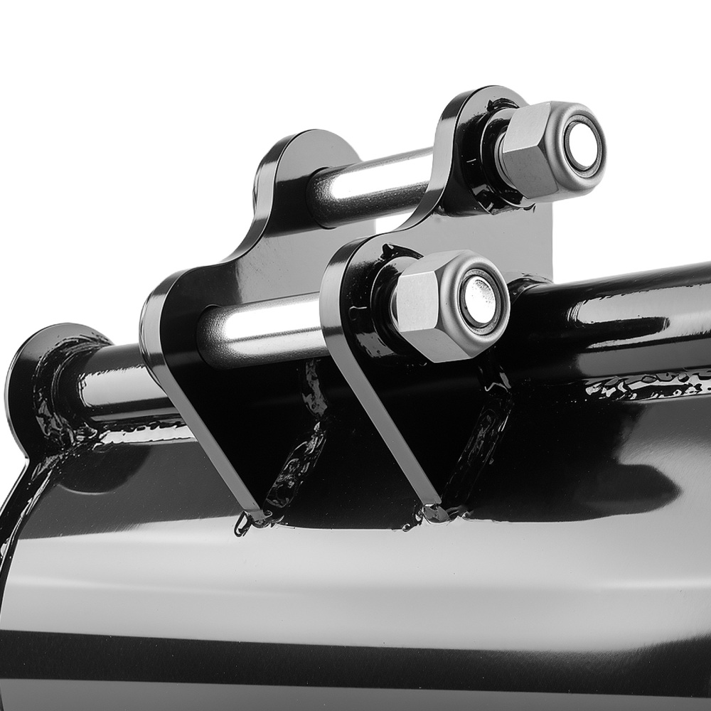 500mm Plain Bucket Attachment with Pins compatible for Mini Excavator 0.8ton-1ton