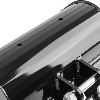 500mm Plain Bucket Attachment with Pins compatible for Mini Excavator 0.8ton-1ton