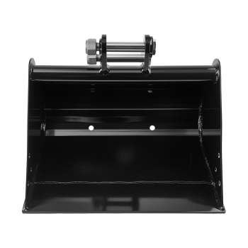 500mm Plain Bucket Attachment with Pins compatible for Mini Excavator 0.8ton-1ton