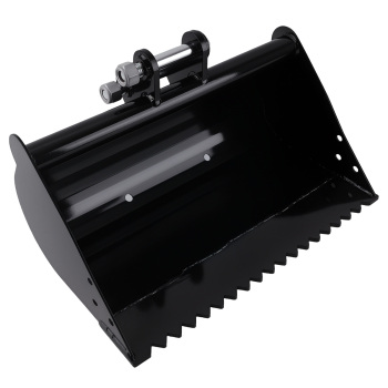 600mm Plain Bucket Grading Flat Attachment compatible for Mini Excavator Digger Flat Bucket