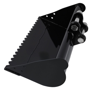 600mm Plain Bucket Grading Flat Attachment compatible for Mini Excavator Digger Flat Bucket