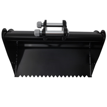600mm Plain Bucket Grading Flat Attachment compatible for Mini Excavator Digger Flat Bucket