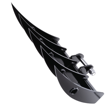 Digger Rake Excavator Attachment Rake Attachments Tools for Grading Loosening