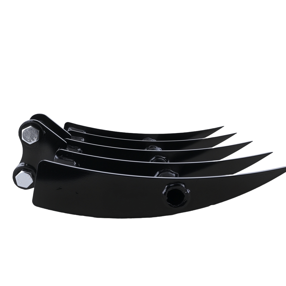 Digger Rake Excavator Attachment Rake Attachments Tools for Grading Loosening