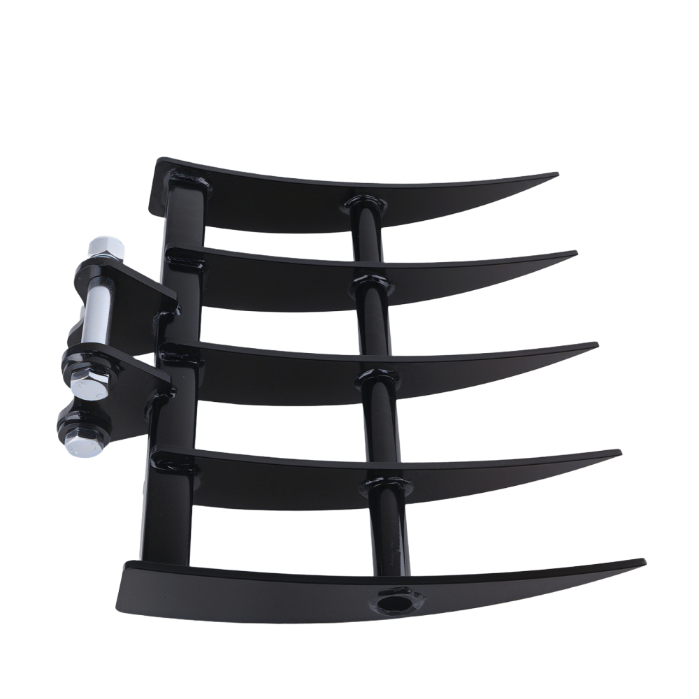 Digger Rake Excavator Attachment Rake Attachments Tools for Grading Loosening