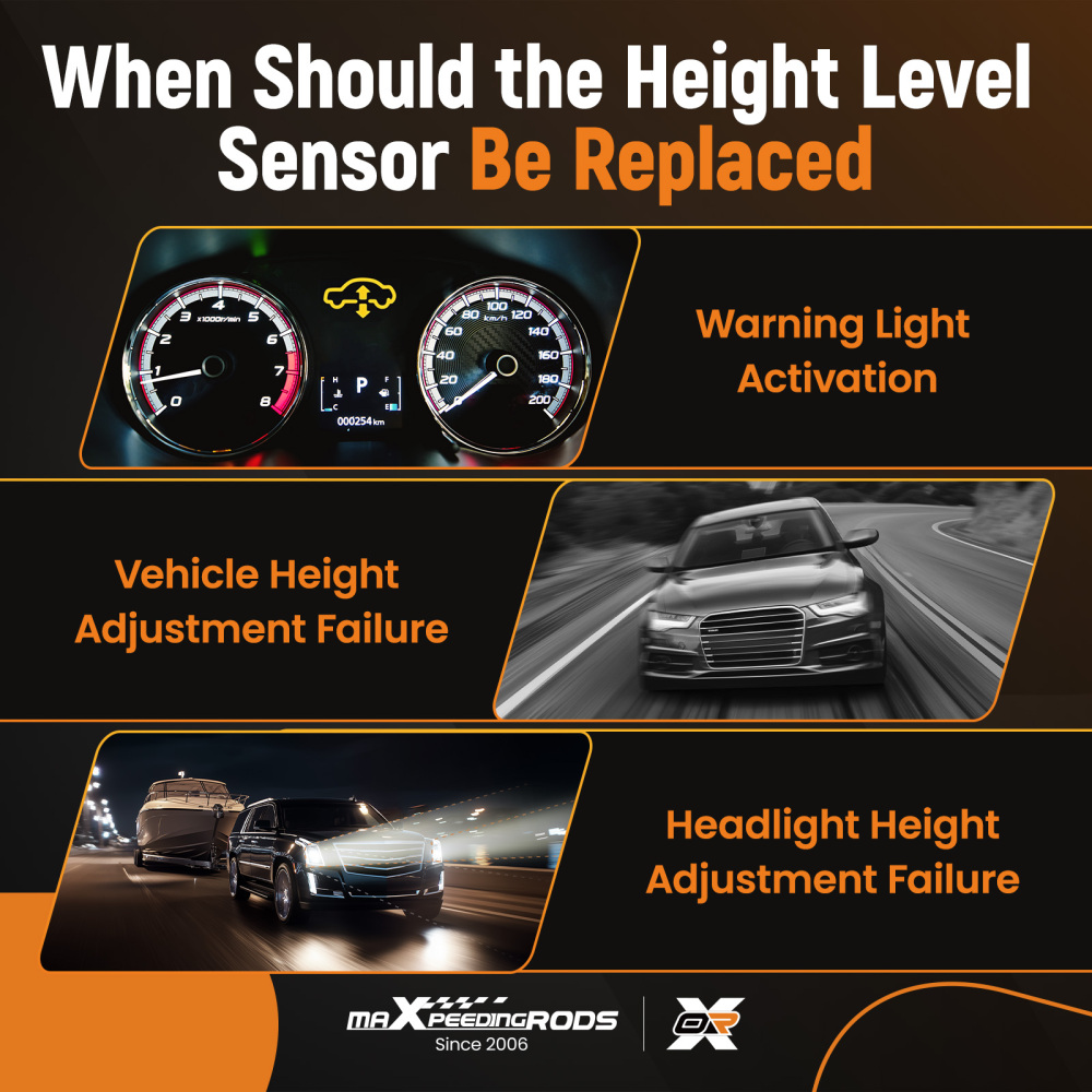 Compatible for Audi A4 A5 Quattro S4 S5 RS5 Front Left Headlight Level Sensor 8K0 941 285 P