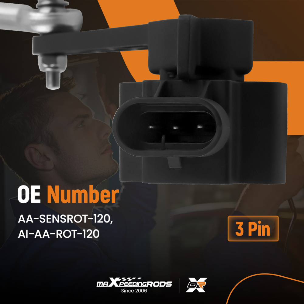 Level Ride Height Sensor With Linkage and Hardware Air Ride Suspension AA-ROT-120