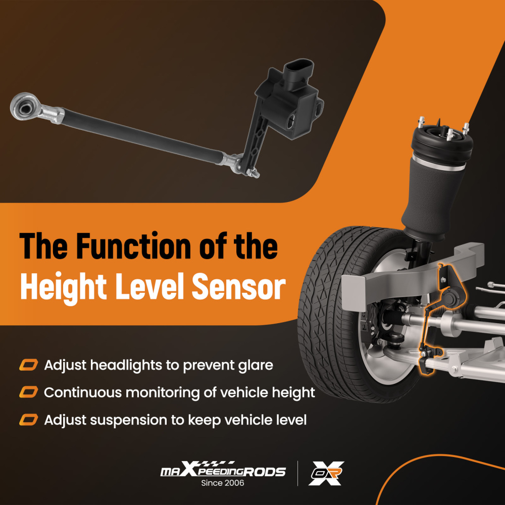 Level Ride Height Sensor With Linkage and Hardware Air Ride Suspension AA-ROT-120
