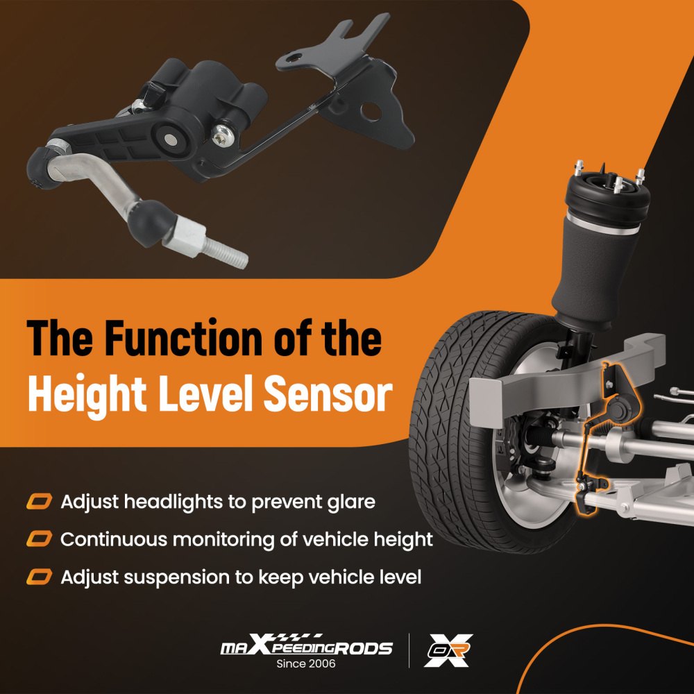 Sensore Altezza Anteriore compatibile per Audi Q5 8R 2.0TDI/TFSI quattro 09-15 8R0941285E