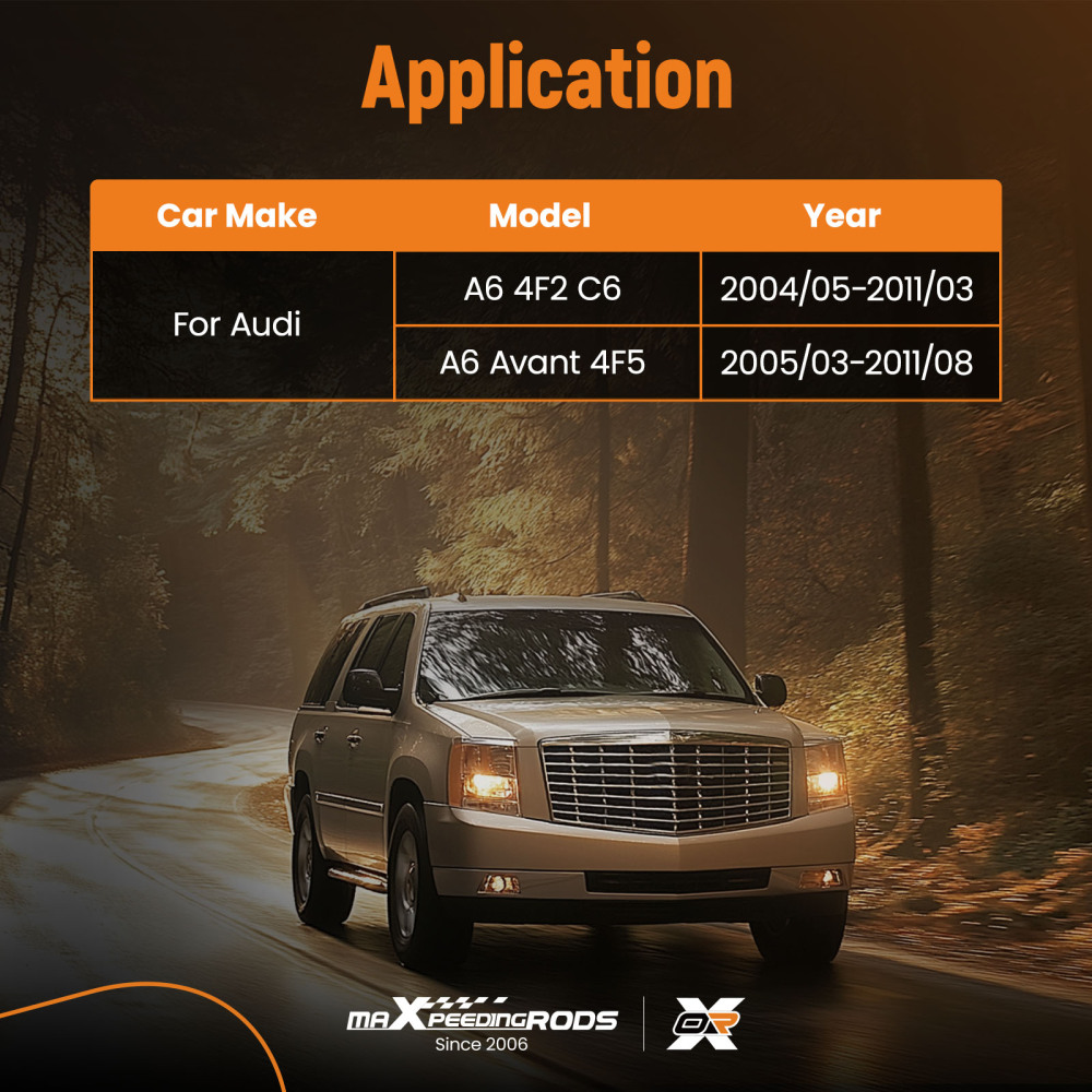 1X Anteriore Sinistro Sensore Altezza compatibile per Audi A6 Avant C6 4F 4F0941285F 4Pin