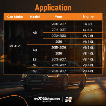 Headlight Level Sensor For Audi A6 V6 3.0L 2016 Petrol Sedan 4H0-941-285-G