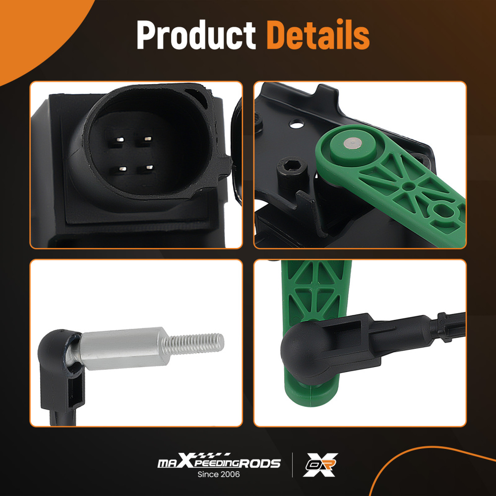 Headlight Level Sensor For Audi A6 V6 3.0L 2016 Petrol Sedan 4H0-941-285-G