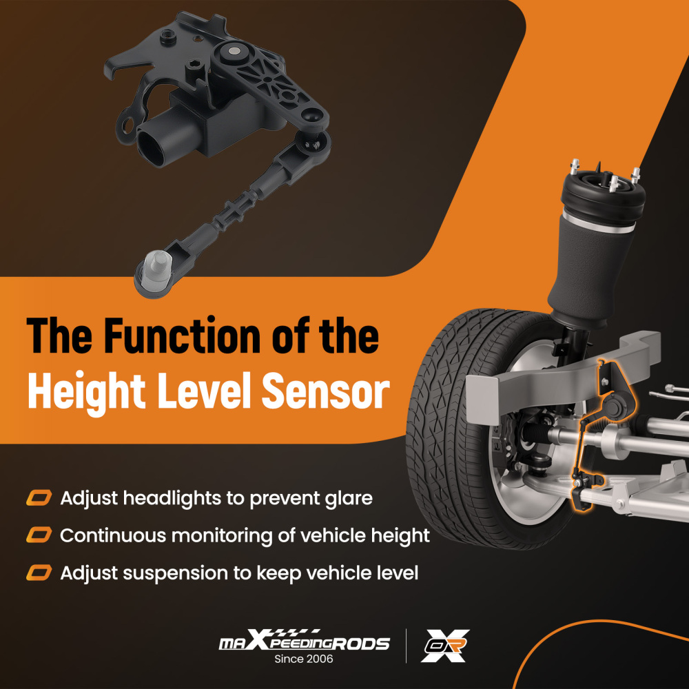 Headlight Level Height Sensor compatible for Audi A6 A7 S6 S7 RS7 4H0941285H 1T0907503A