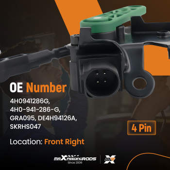 Front Right Height Level Sensor compatible for Audi A6 A8 S6 S7 S8 4h0941286g