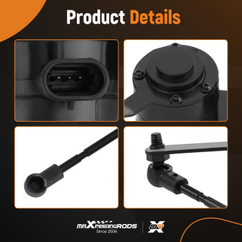 Front LR Height Level Sensor compatible for Cadillac Escalade 2007-2014 Sport Utility 2X