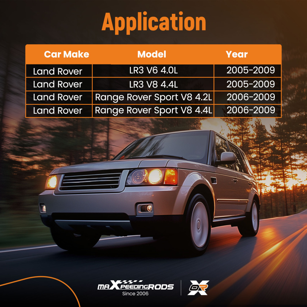 Rear Right Air Suspension Height Sensor compatible for Land Rover Range Rover Sport 05-09