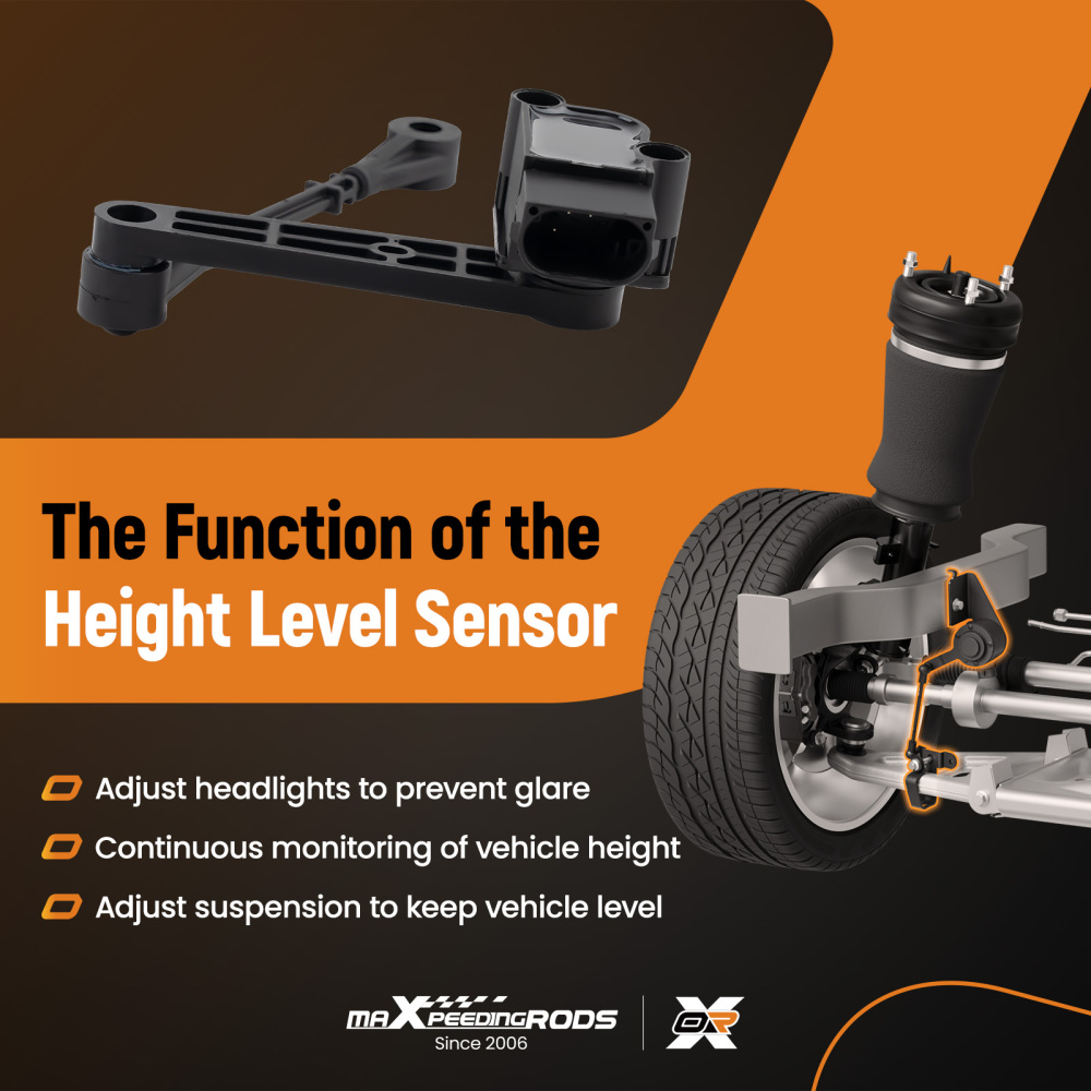 Rear Right Air Suspension Height Sensor compatible for Land Rover Range Rover Sport 05-09