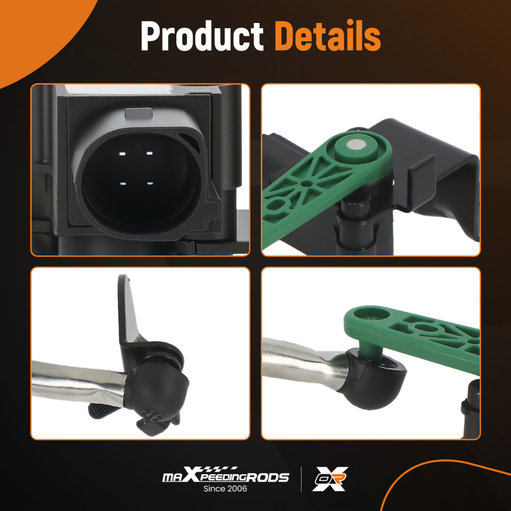 Anteriore Sensore Livello Altezza compatibile per VW Golf 6 Passat Tiguan Caddy 4 3C0412521B