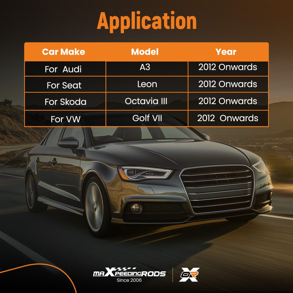Posteriore Sensore Altezza compatibile per Seat Leon 5F compatibile per Skoda Octavia III compatibile per Audi A3 5Q0512521E