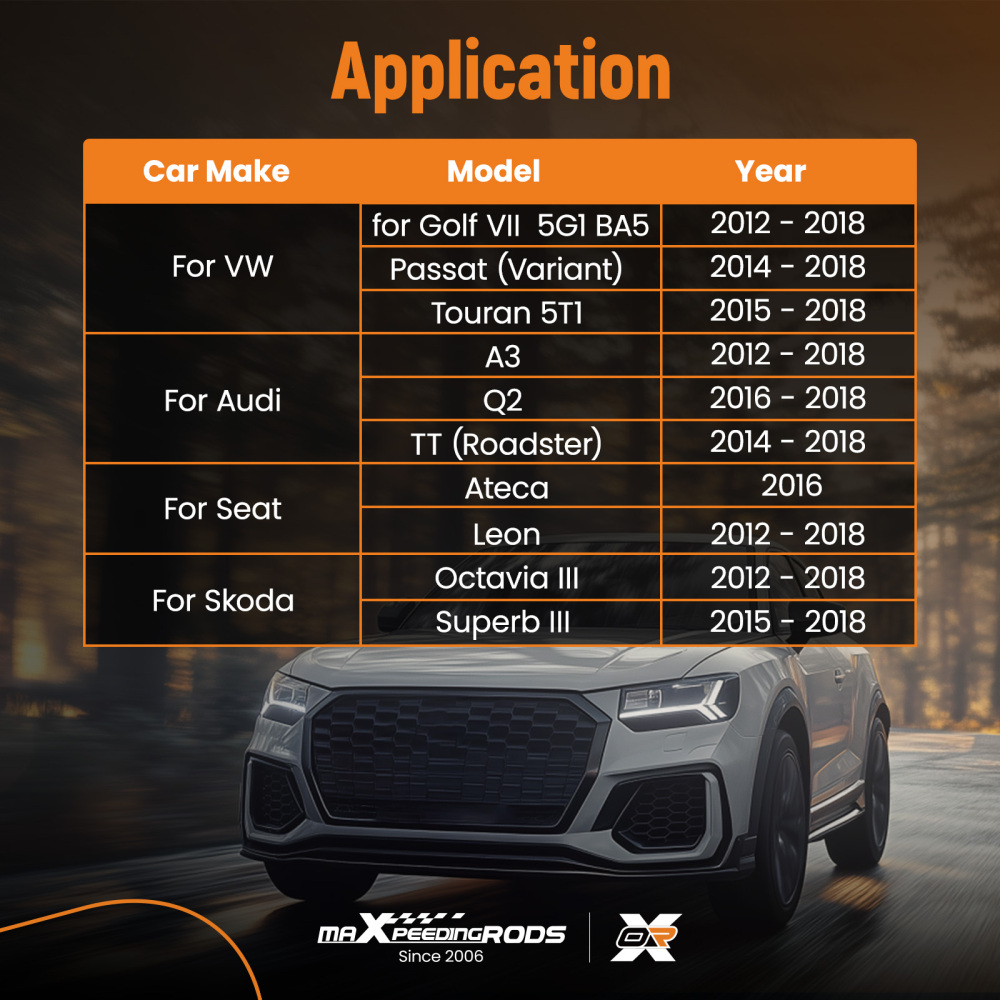 Posteriore Sinistro Sensore di Altezza compatibile per Audi A3 compatibile per Seat VW Golf VII 5Q0512521J