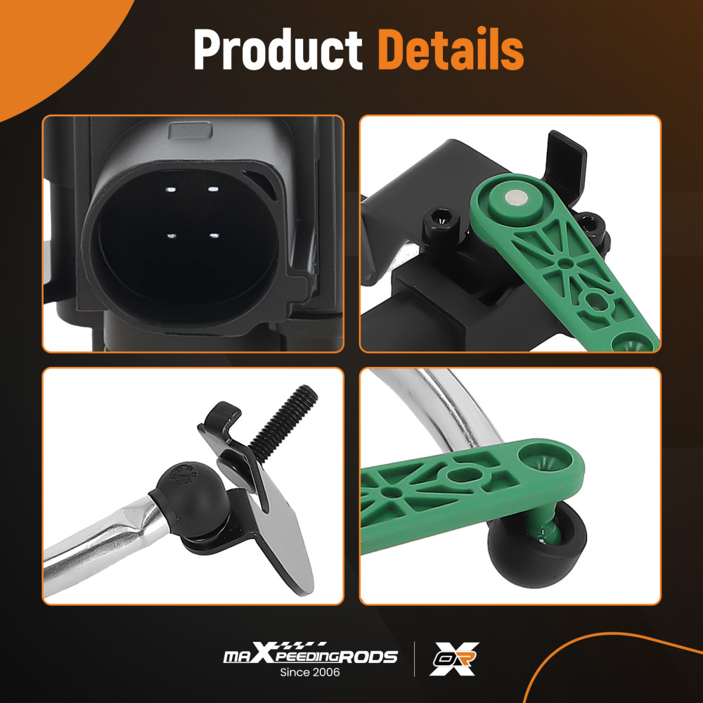 Sensore Altezza Anteriore Destro compatibile per VW Golf 6 Passat CC 2008-2017 3C0412522B