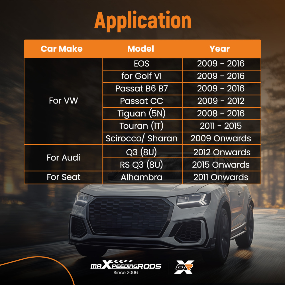 Sensore Altezza Anteriore Destro compatibile per VW Golf 6 Passat CC 2008-2017 3C0412522B