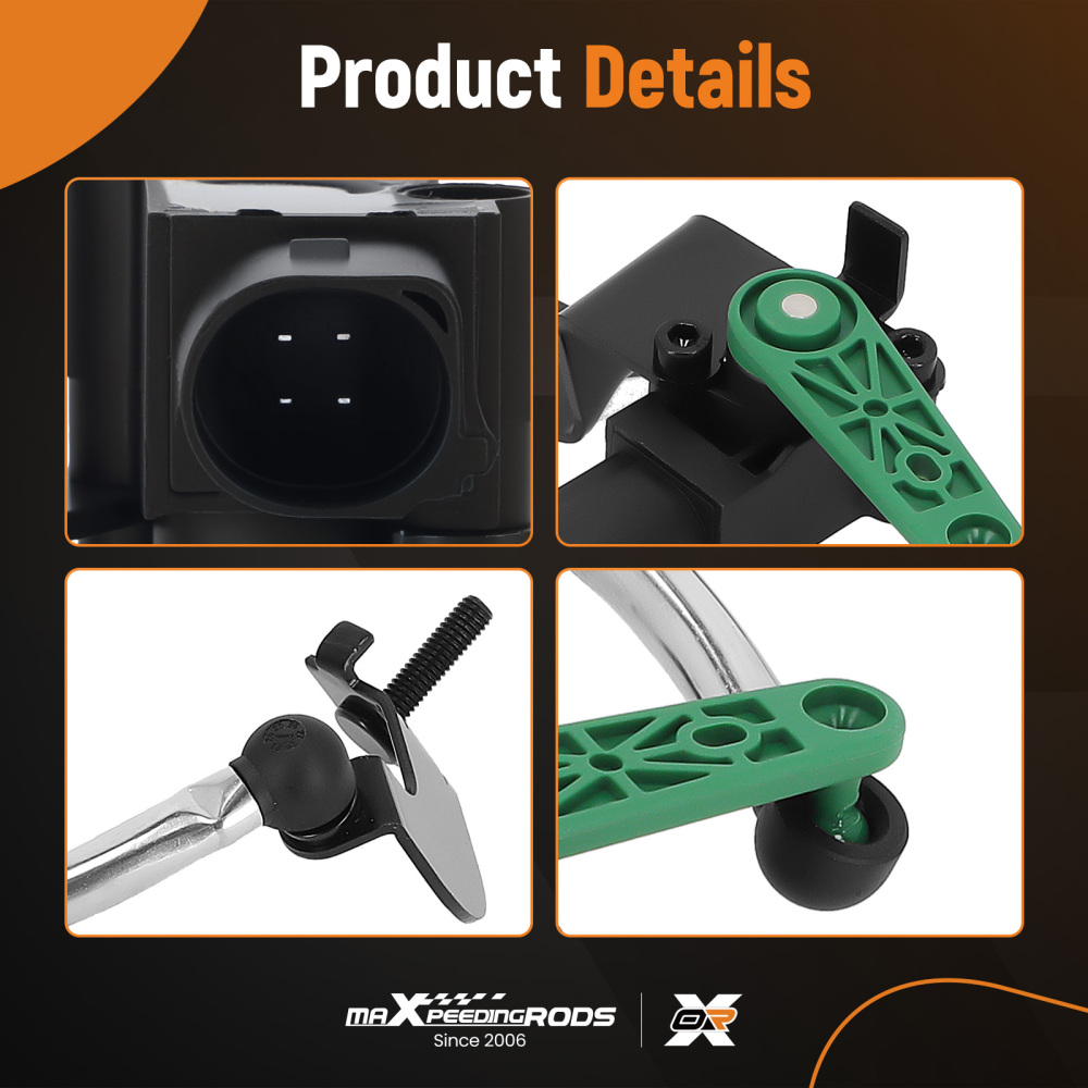 Anteriore Sensore Altezza compatibile per VW Golf Passat B6 B7 CC EOS Tiguan compatibile per Audi 3C0412521B