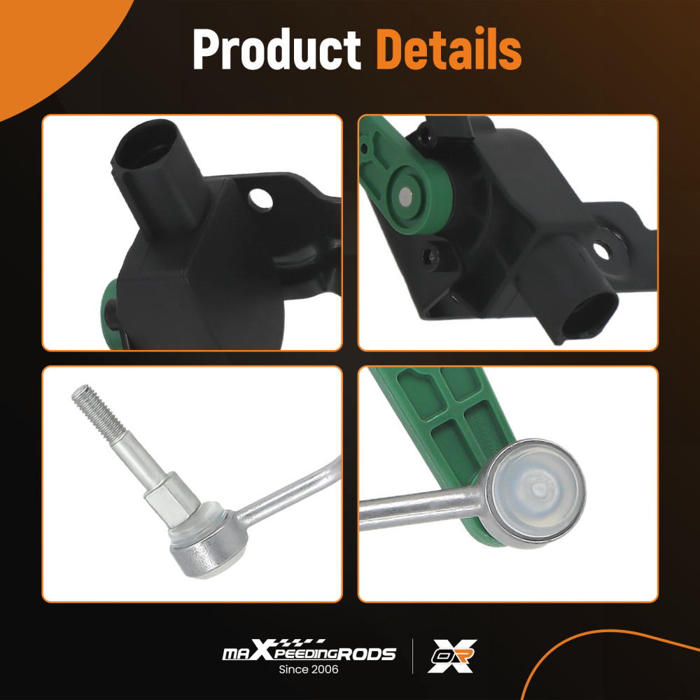 Anteriore sinistro destro Sensore Livello compatibile per Audi A6 Avant 4F 2.0L 4F0941286B