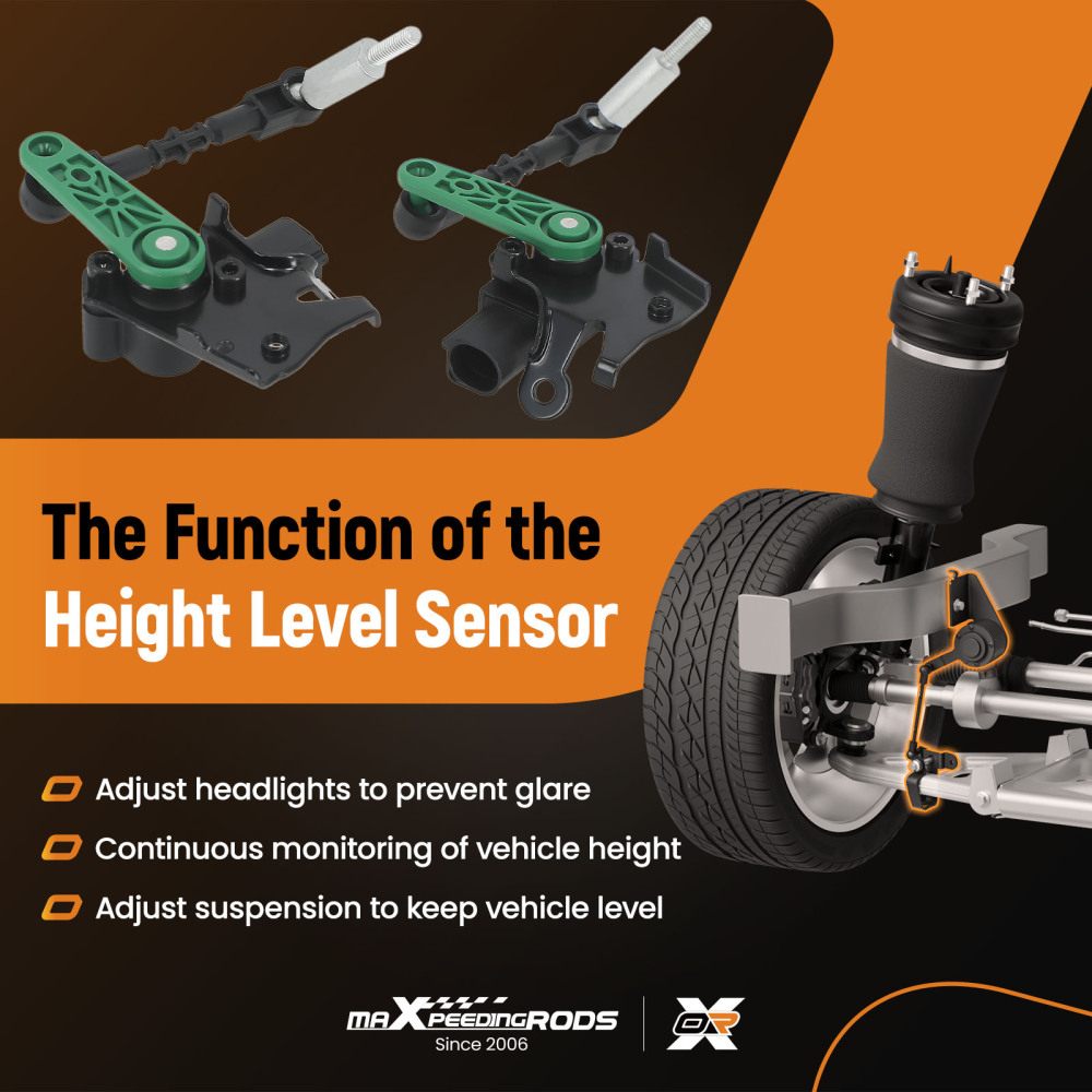 Coppia Sensori Livello compatibile per Audi A6 Allroad A7 A8 4H0941285G 4H0941286G 2009-2018