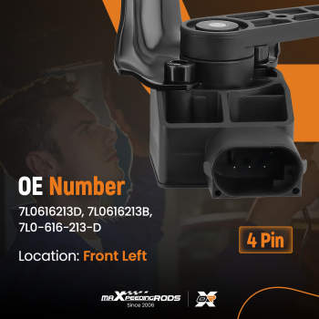 Front LH Air Suspension Level Sensor For Audi Q7 3.0L 2007-2015 2011 7L0616213B