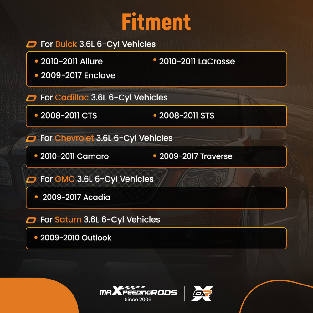 High Pressure Fuel Pump compatible for Buick Enclave Chevrolet Traverse compatible for GMC Acadia 2009-17