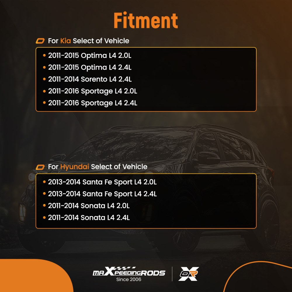 High Pressure Fuel Pump compatible for Hyundai Santa Fe 2013-2014 2.0L 2.4L 35320-2G740