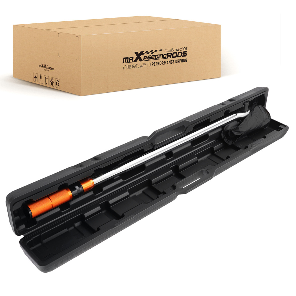 Chiave Dinamometrica 3/4 100-500 Nm Regolabile for Auto con Custodia Plastica