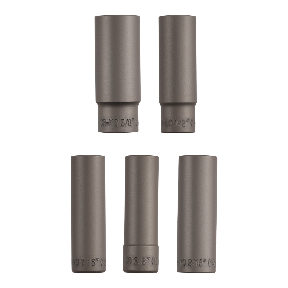 3/8 Drive Deep Damaged Socket Kit 10-16mm Twist Design Bolt Removal Tool Set