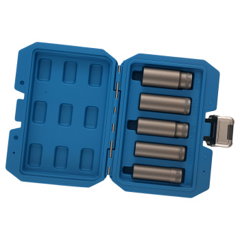 3/8 Drive Deep Damaged Socket Kit 10-16mm Twist Design Bolt Removal Tool Set