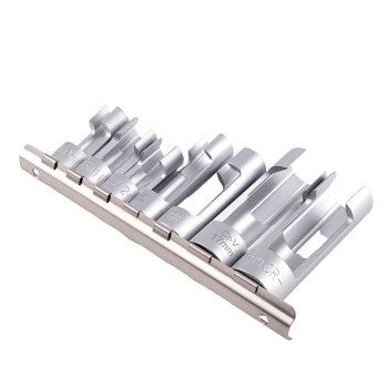 7pc Fuel Line Socket Set for ABS Brake Sensor 10-19mm Chrome Steel Wrench Kit
