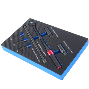 Chiave Dinamometrica 10-60Nm 3/8 for Auto Moto Con Set Completo