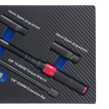 Chiave Dinamometrica 10-60Nm 3/8 for Auto Moto Con Set Completo