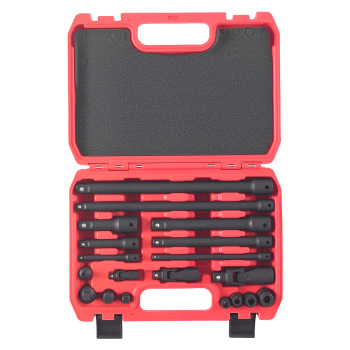 20pc CrMo Impact Extension Bar Adapter Set Socket Universal Joint Tool Kit