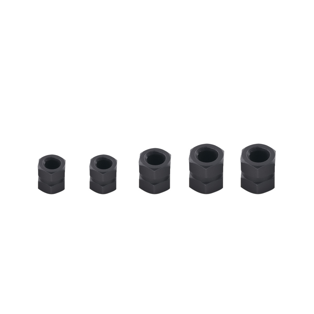 25 Pcs Broken Screw Extractor Set Stripped Bolt Remover 5mm-16mm HSS Drill