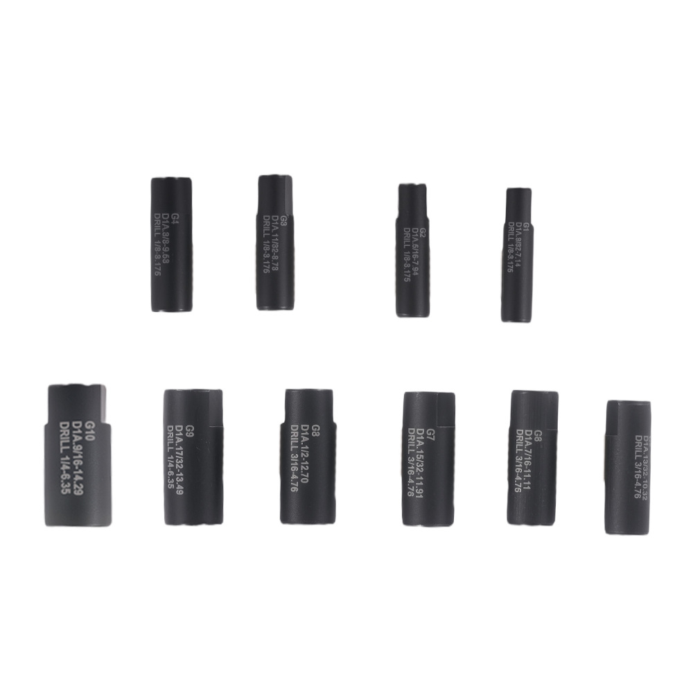 25 Pcs Broken Screw Extractor Set Stripped Bolt Remover 5mm-16mm HSS Drill
