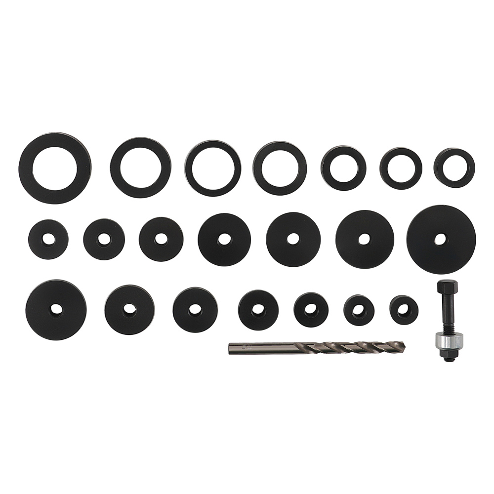 23pcs Bumper Hole Cutter HSS Drill for Parking Sensor Installation 5mm