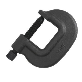 2 Industrial Grade C-Clamp Oxide Coating 2-5/16 Opening Construction Tool