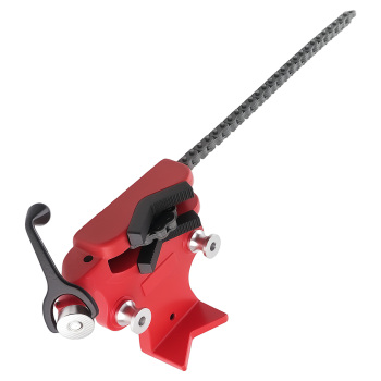Bench Chain Vise Pipe Clamping Tool 1/2-8 inch Cast Iron Heavy Duty Chain