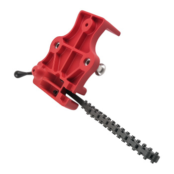 Bench Chain Vise Pipe Clamping Tool 1/2-8 inch Cast Iron Heavy Duty Chain